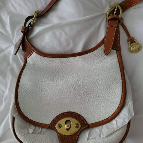 NWOT Vintage Dooney & Bourke WHITE  AWL Cavalry Collection, Ammunition Pouch - Picture 5 of 16